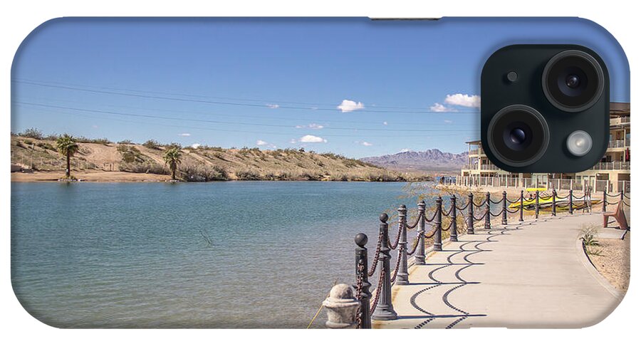 Lake iPhone Case featuring the photograph Havasu Boardwalk by Darrell Foster