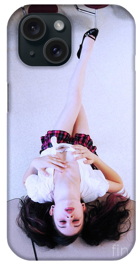Girl iPhone Case featuring the photograph Have Me For Lunch by Robert WK Clark