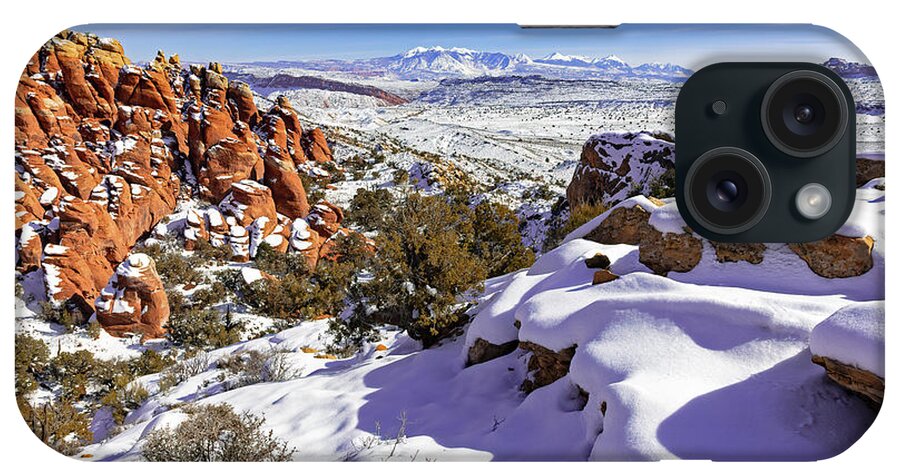 Utah iPhone Case featuring the photograph High Desert Winter by Jack Bell