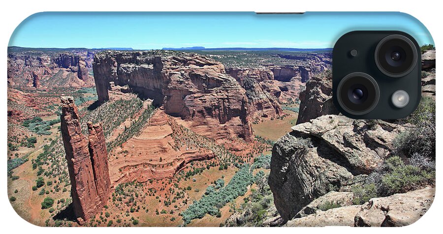 Arizona iPhone Case featuring the photograph High Noon at Spider Rock by Gary Kaylor