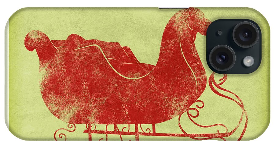 Holiday iPhone Case featuring the digital art Holiday Stamp IIi by Sd Graphics Studio