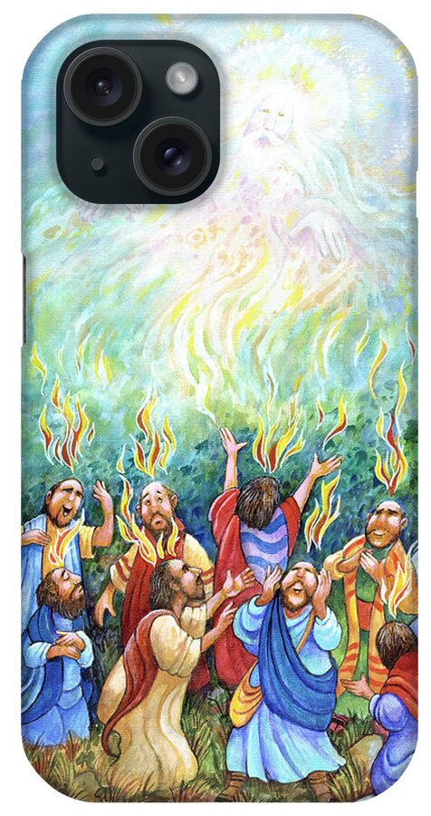 Holy Ghost iPhone Case featuring the painting Holy Ghost by Bill Bell