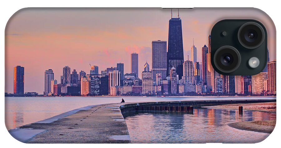 Hook Pier iPhone Case featuring the photograph Hook Pier - North Avenue Beach - Chicago by Nikolyn McDonald