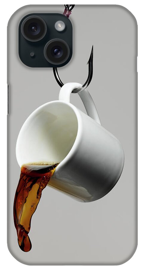 Abuse iPhone Case featuring the photograph Hooked On Coffee by Chris Stein