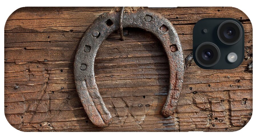 Horse iPhone Case featuring the photograph Horseshoe by Malerapaso