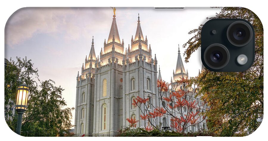 Mormon iPhone Case featuring the photograph House of the Lord by Dustin LeFevre