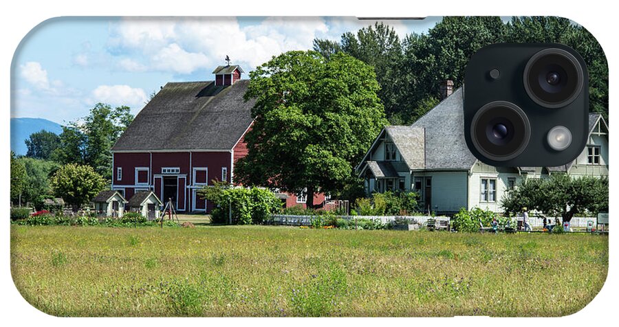Hovander Homestead Farm iPhone Case featuring the photograph Hovander Homestead Farm by Tom Cochran