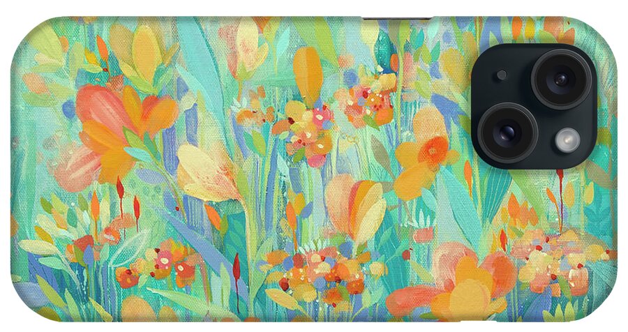 How Does Your Garden Grow iPhone Case featuring the painting How Does Your Garden Grow by Sue Davis
