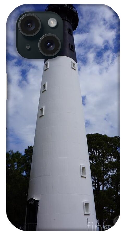 #fineartamerica #photography #images #prints #art #wallart #artist #artwork #homedecoration #framed #acrylic #homedecor #posters #coffeemug #canvasprints #fineartamericaartist #greetingcards #mug #homedecorating #phonecases #tapestries #gregweissphotographyart #grooverstudios iPhone Case featuring the photograph Hunting Island Lighthouse by Groover Studios