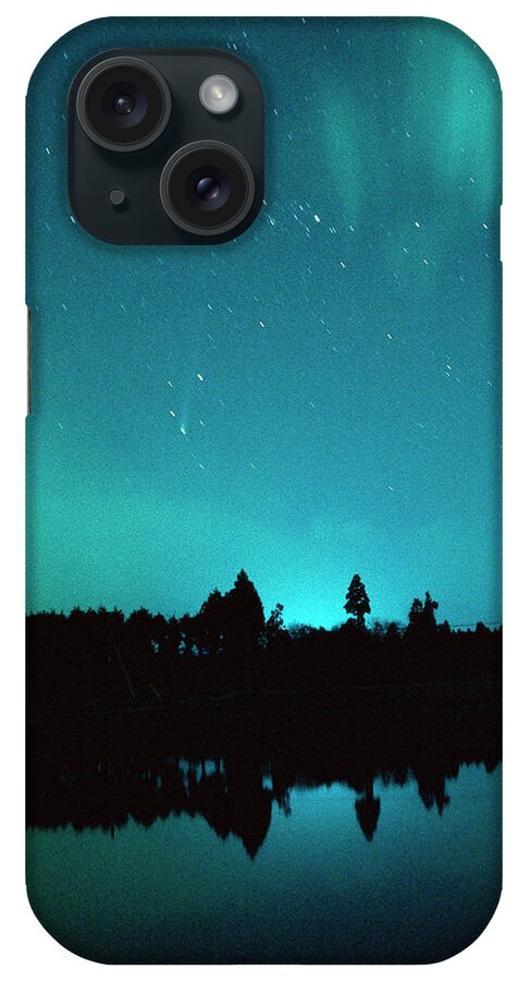 Water's Edge iPhone Case featuring the photograph Hyakutake Comet by Imagenavi