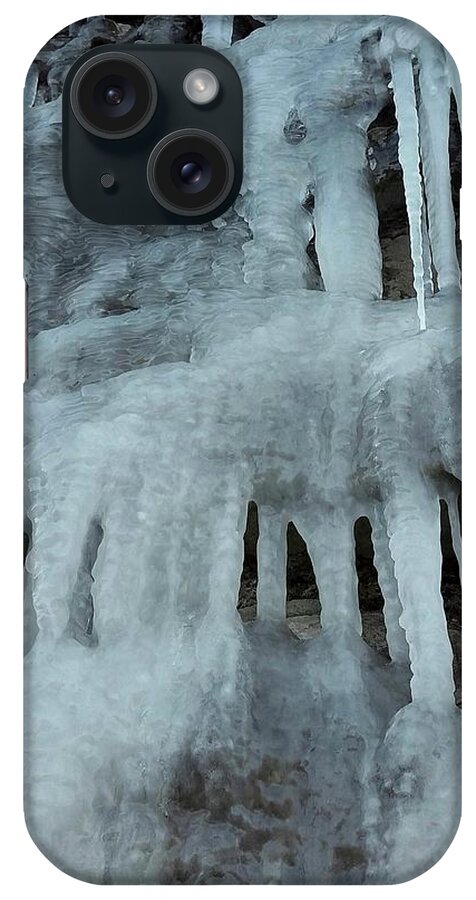 Ice iPhone Case featuring the photograph Ice Cage by Ally White