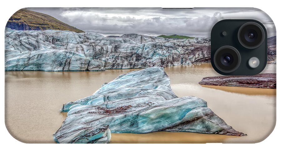 Iceberg iPhone Case featuring the photograph Iceberg of Iceland by David Letts