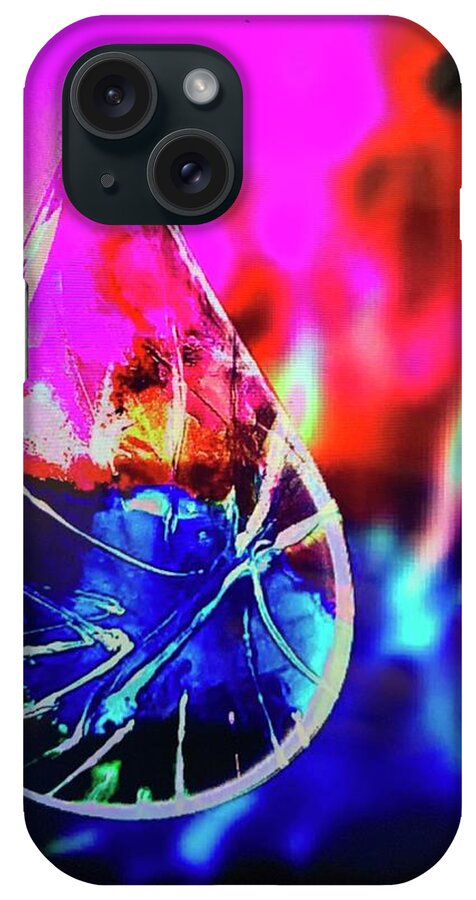 Digital Tear Shaped Drop iPhone Case featuring the digital art Idea Globe by Tommy McDonell