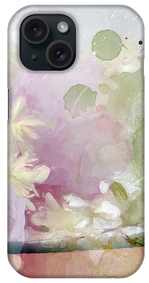 Abstract iPhone Case featuring the photograph Ikebana by Karen Lynch