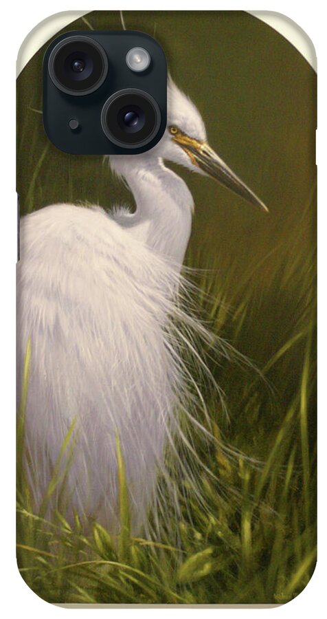 Egret iPhone Case featuring the photograph Img_3216 by Michael Jackson