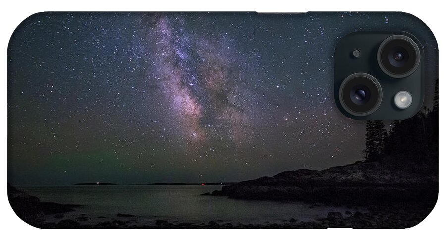 Maine iPhone Case featuring the photograph In Total Darkness by Robert Fawcett