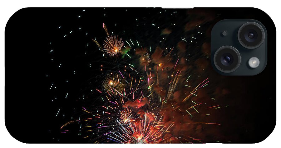 Elizabeth Dow iPhone Case featuring the photograph Independence Day Fireworks by Elizabeth Dow
