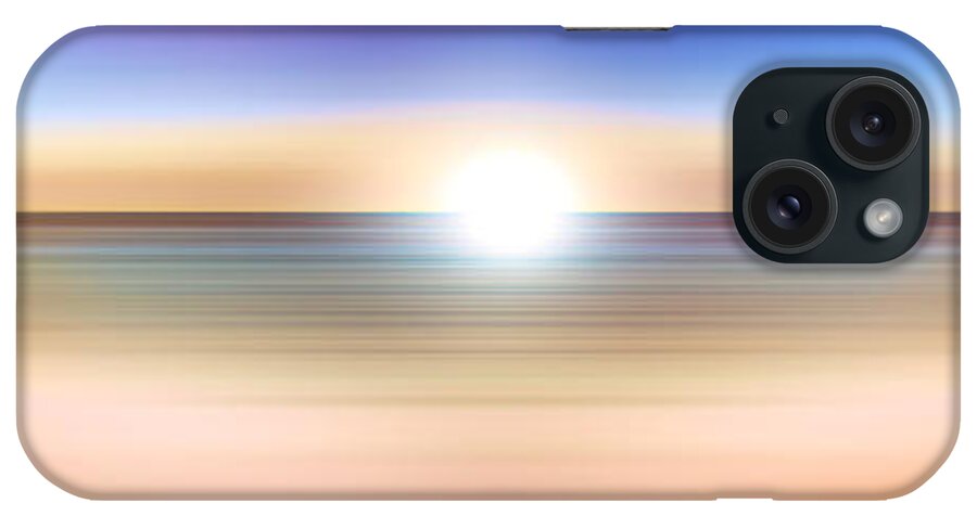 India iPhone Case featuring the photograph India Colors - Abstract Sun by Stefano Senise