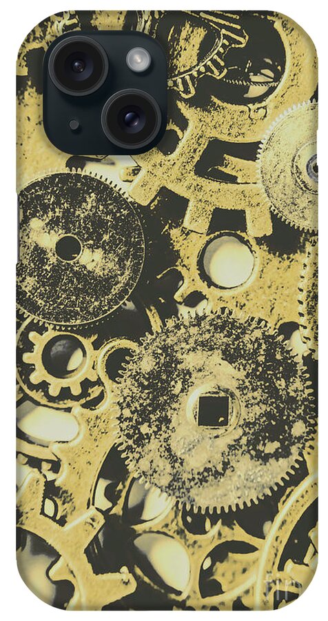 Machinery iPhone Case featuring the photograph Industrialised by Jorgo Photography