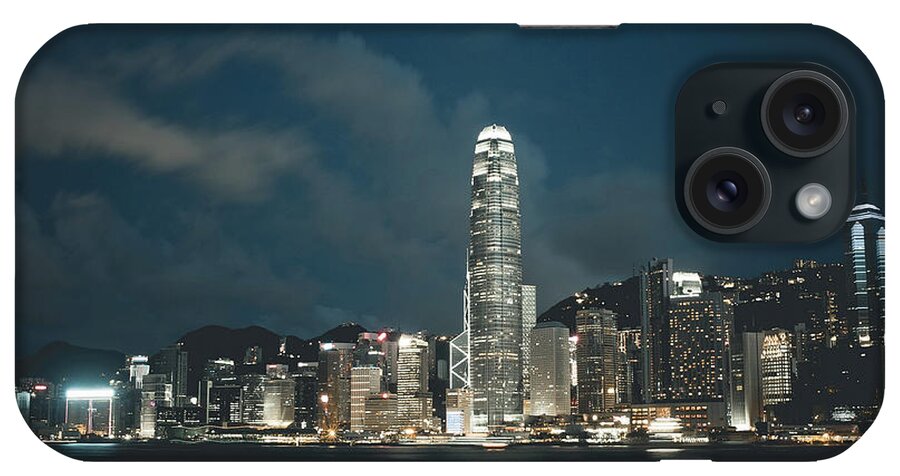 Outdoors iPhone Case featuring the photograph International Finance Centre Of Hong by Jimmy Ll Tsang
