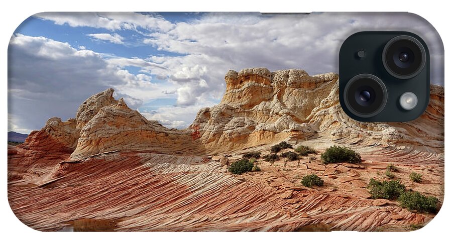 White Pocket iPhone Case featuring the photograph Intricate Formations by Leda Robertson