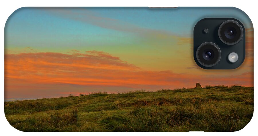 Irish Sunset- iPhone Case featuring the photograph Irish sunset #i1 by Leif Sohlman