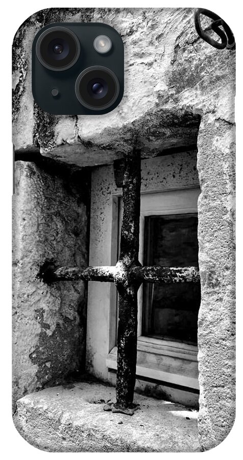 Castle Window iPhone Case featuring the photograph Iron Window by Tom Johnson