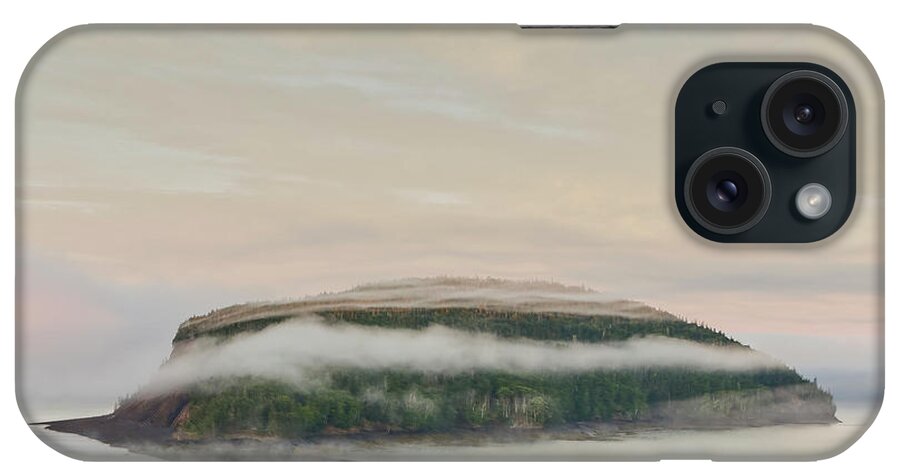 Five Islands Provincial Park iPhone Case featuring the photograph Island in the Sky by Jurgen Lorenzen