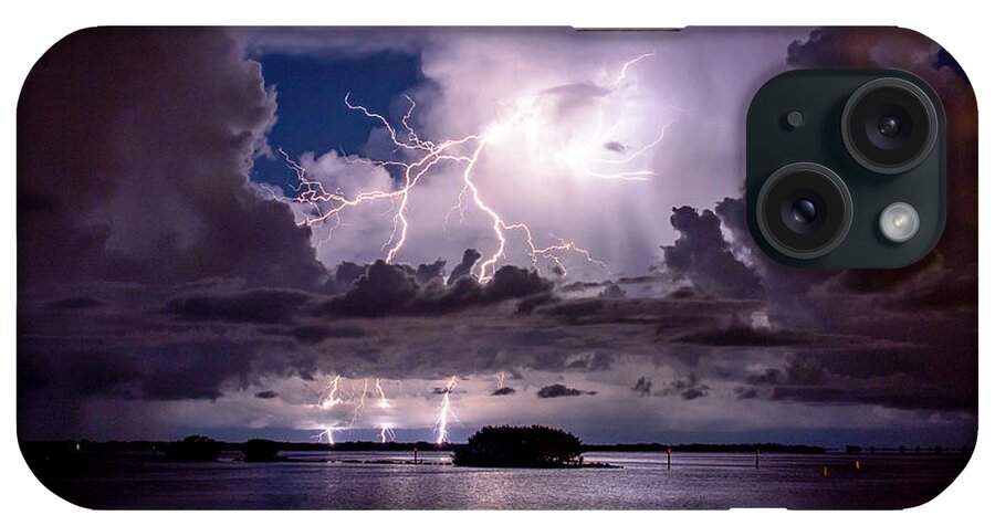 Lightning iPhone Case featuring the photograph Island Life by Quinn Sedam