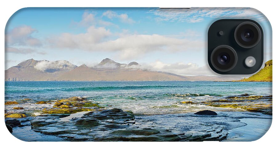 Scenics iPhone Case featuring the photograph Isle Of Rum by Dave Moorhouse