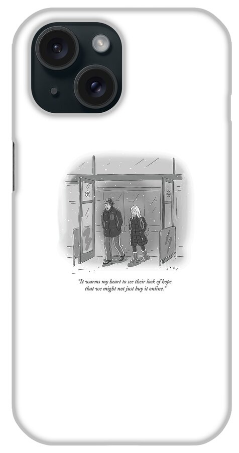 It Warms My Heart iPhone Case