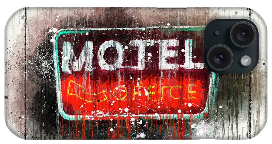 California iPhone Case featuring the photograph It's Motel Time Again by Lenore Locken