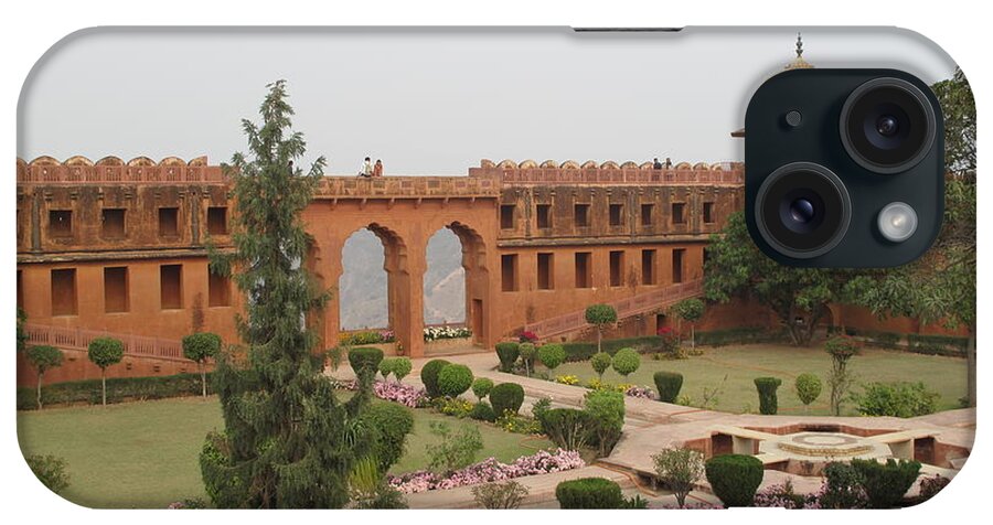 Arch iPhone Case featuring the photograph Jaigarh Fort, Amer, Jaipur, Rajasthan by Marianna Sulic