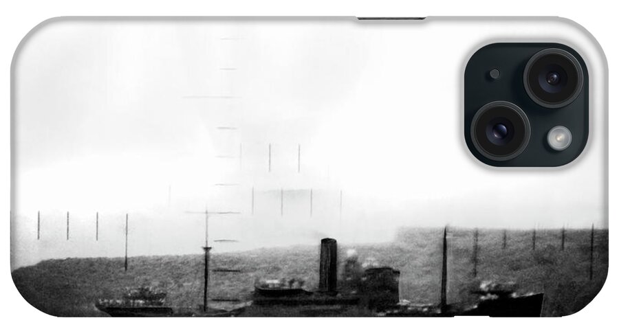 1940s iPhone Case featuring the photograph Japanese Freighter Targeted by Underwood Archives
