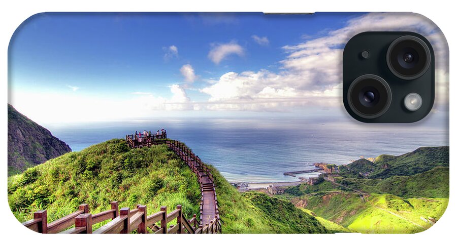 Steps iPhone Case featuring the photograph Jinguashi Bay by Copyright Of Eason Lin Ladaga