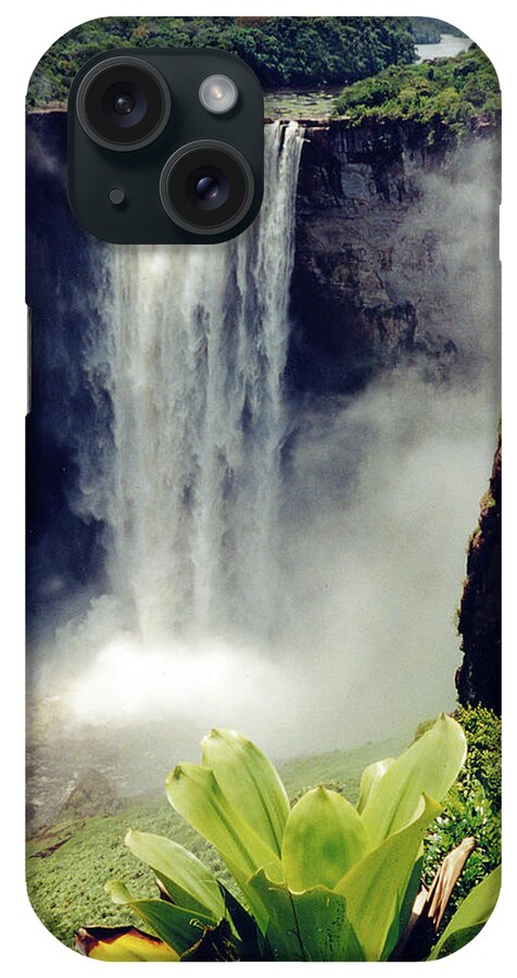 Scenics iPhone Case featuring the photograph Kaieteur Falls Guyana by Ben Ivory
