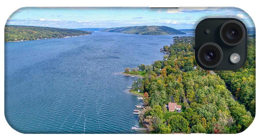 Finger Lakes iPhone Case featuring the photograph Keuka Center Point by Anthony Giammarino