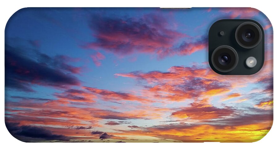 Hawaii Sunset iPhone Case featuring the photograph Kihei Sunset by Chris Spencer
