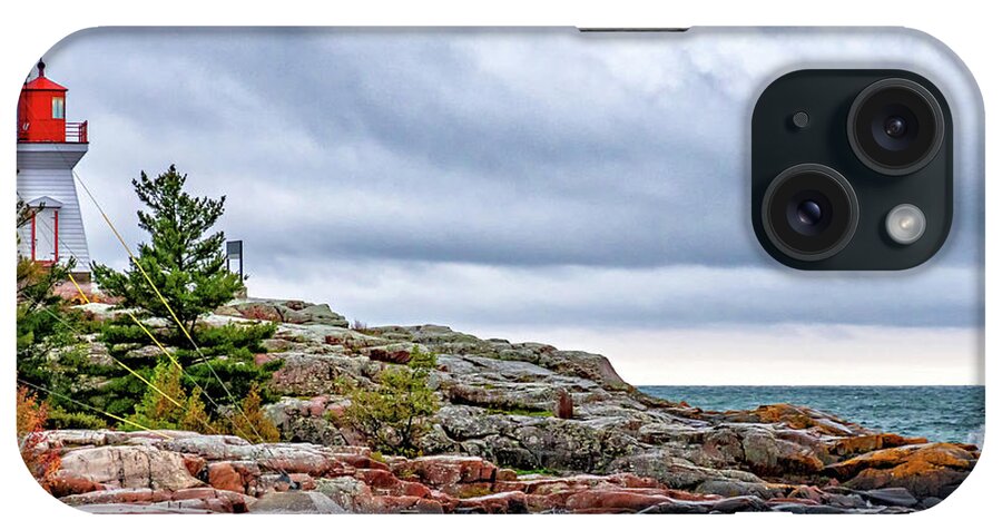 Steve Harrington iPhone Case featuring the photograph Killarney Lighthouse by Steve Harrington