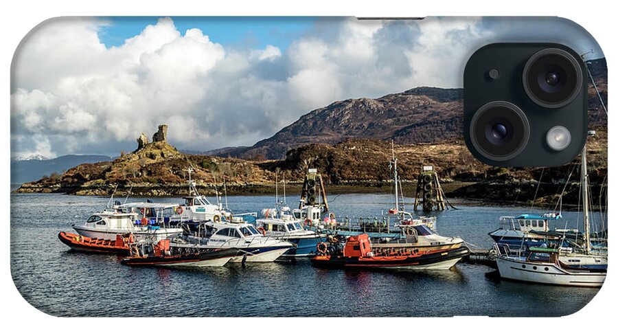 Isle Of Skye iPhone Case featuring the photograph Kyleakin Harbor, Isle of Skye by Holly Ross