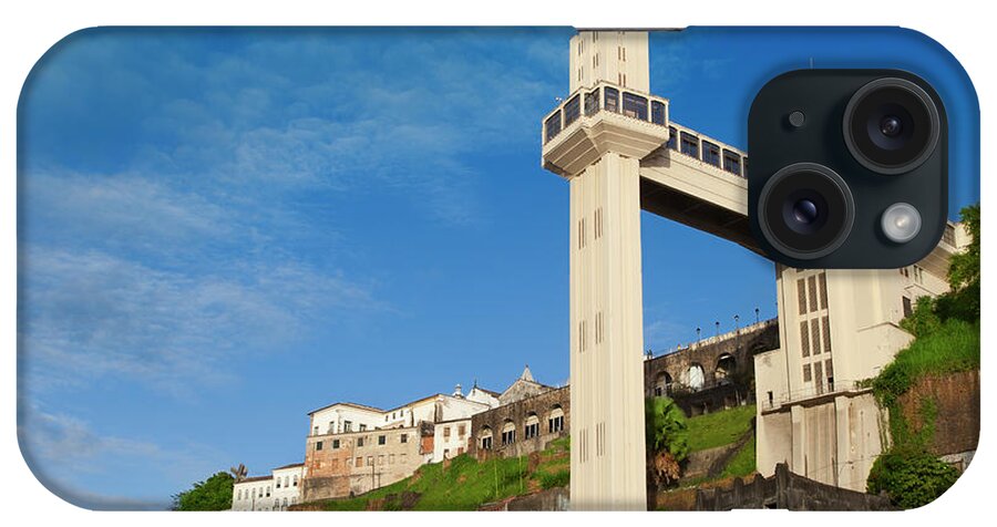Bahia State iPhone Case featuring the photograph Lacerda Elevator In Salvador by Luoman
