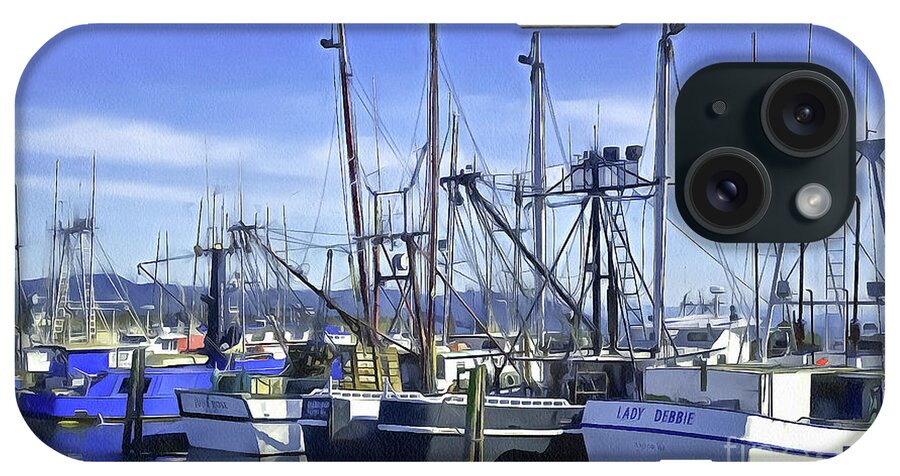 Vessels iPhone Case featuring the photograph Port Of Ilwaco by Susan Parish
