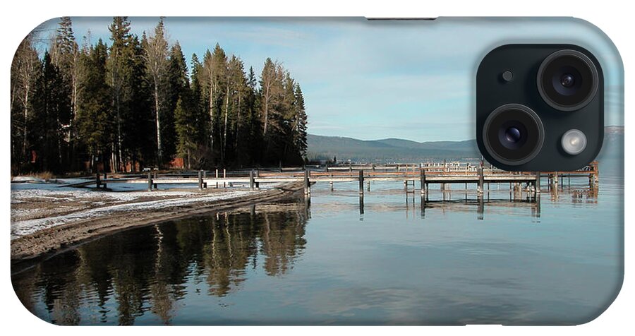 Tranquility iPhone Case featuring the photograph Lake Tahoe by Photo By Zahra Mandana Fard, Baraneh.com