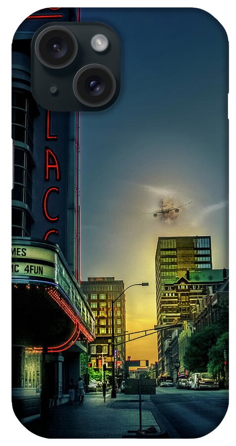 Landing iPhone Case featuring the photograph Landing on the 3rd street by Micah Offman