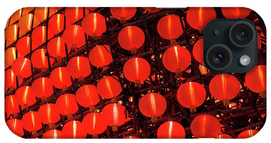 Chinese Culture iPhone Case featuring the photograph Lantern by Wallacefsk