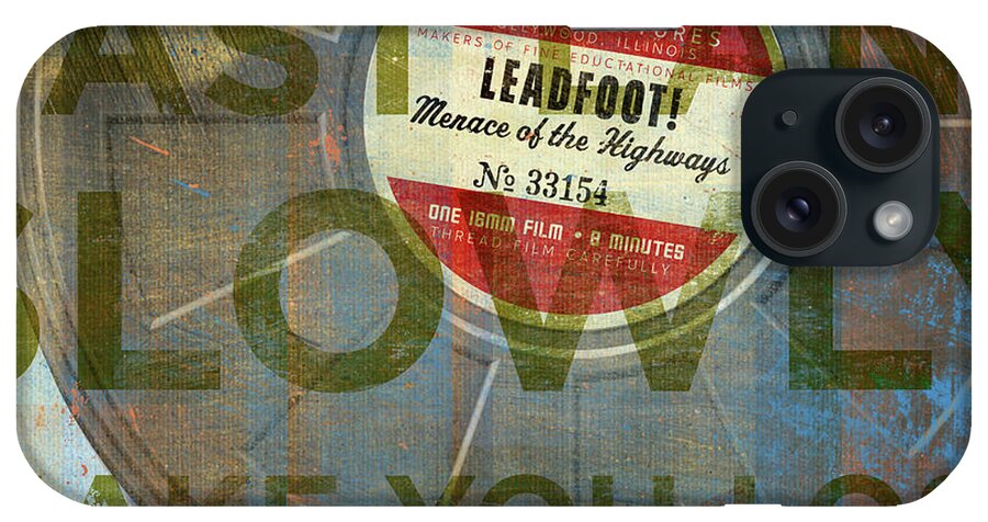 Lead Foot iPhone Case featuring the digital art Lead Foot by John W. Golden