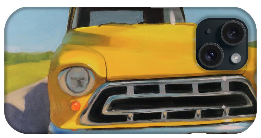 Chevrolet iPhone Case featuring the painting Lemon Drop Martini by Elizabeth Jose