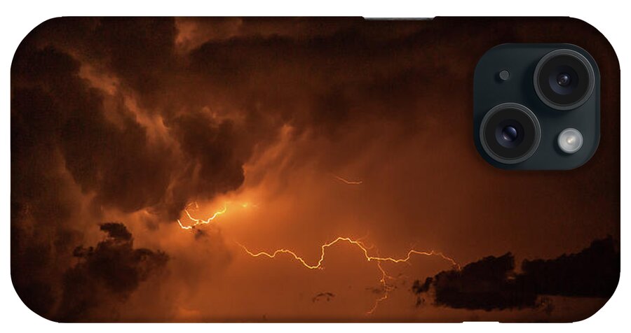 Nature iPhone Case featuring the photograph Lighting Bolt 2 by Dan Ballard