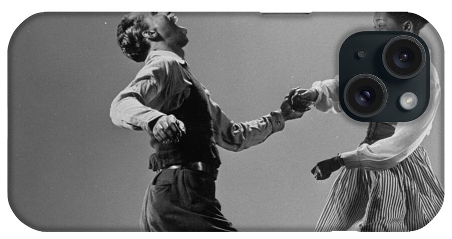 Lindy Hop iPhone Case featuring the photograph Lindy Hop by Gjon Mili
