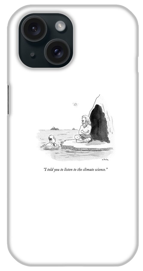 Listen To The Climate Science iPhone Case